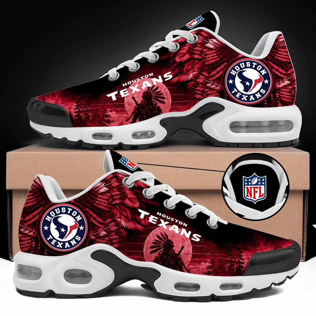 Houston Texans Native Spirit Heritage Shoes Sneakers 2026 Houston Texans Merch Fan Gifts