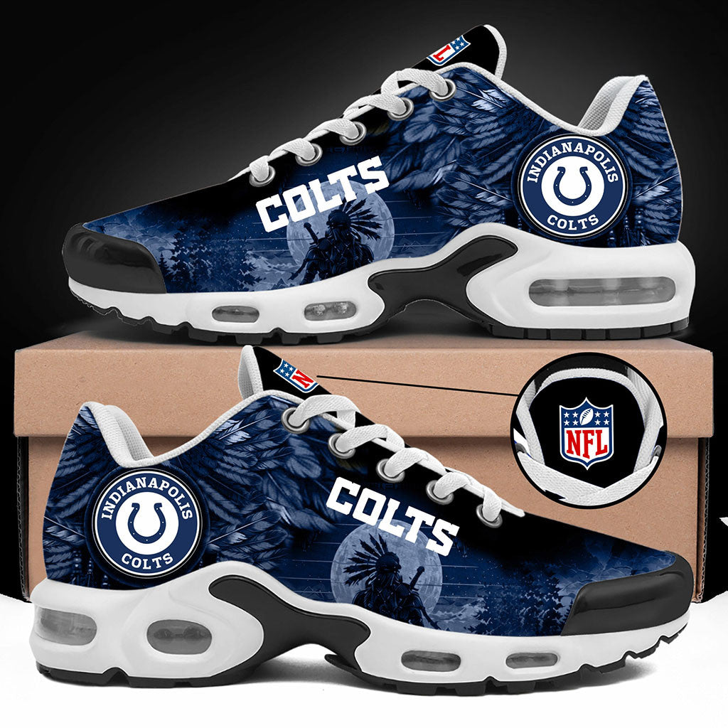 Indianapolis Colts Native Spirit Heritage Shoes Sneakers 2026 Colts Merch Football Fan Gifts
