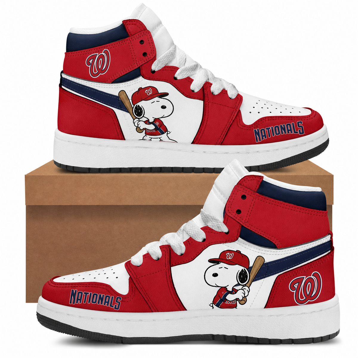 MLB Baseball Fan High Top JD1 | All 30 Teams Available