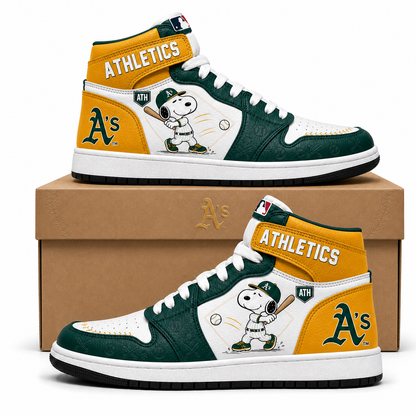 Snoopy MLB Baseball High Top JD1 (Edition 3) , All 30 Teams Available