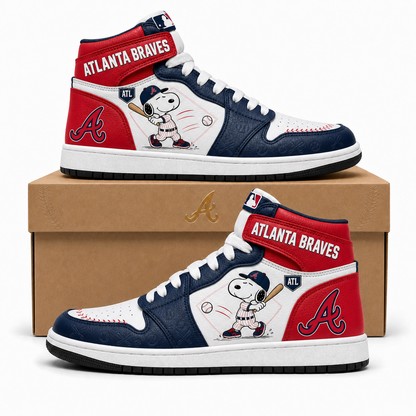Snoopy MLB Baseball High Top JD1 (Edition 3) , All 30 Teams Available