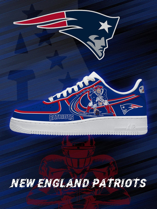 New England Football V.2 Custom Sneakers | GH92