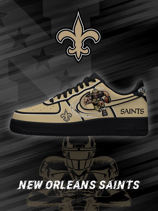 New Orleans Football V.2 Custom Sneakers | PK38