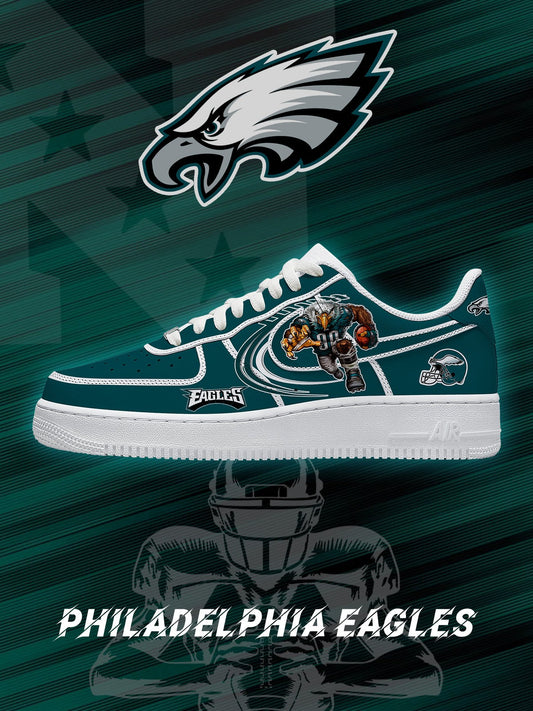 Philadelphia Football V.2 Custom Sneakers | EG28