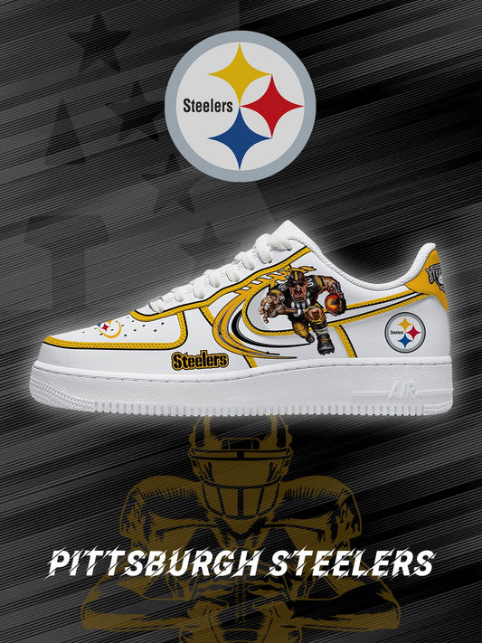 Pittsburgh Football V.2 Custom Sneakers | XZ63