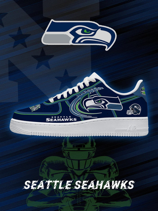 Seattle Football V.2 Custom Sneakers | PF57