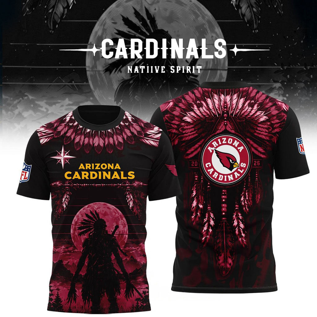 Arizona Cardinals Native Spirit Heritage 2026 Shirt Arizona Cardinals Merch Gift For Him