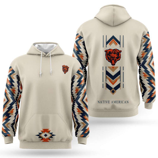 Chicago Bears Native American Heritage Month Hoodie Chicago Bears Hoodie Football Fan Gifts