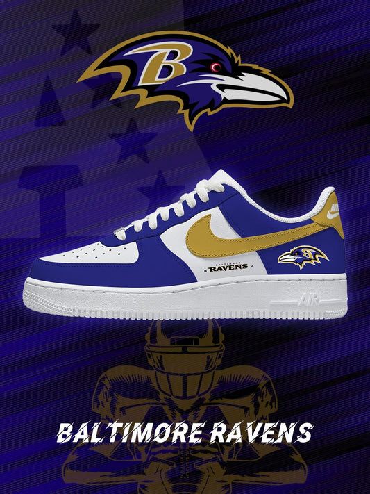 Baltimore Football Custom Sneakers | VO33