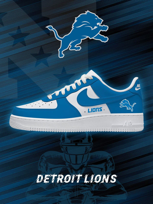 Detroit Football Custom Sneakers | XP18