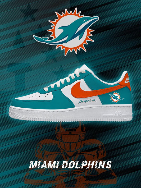 Miami Football Custom Sneakers | SH54