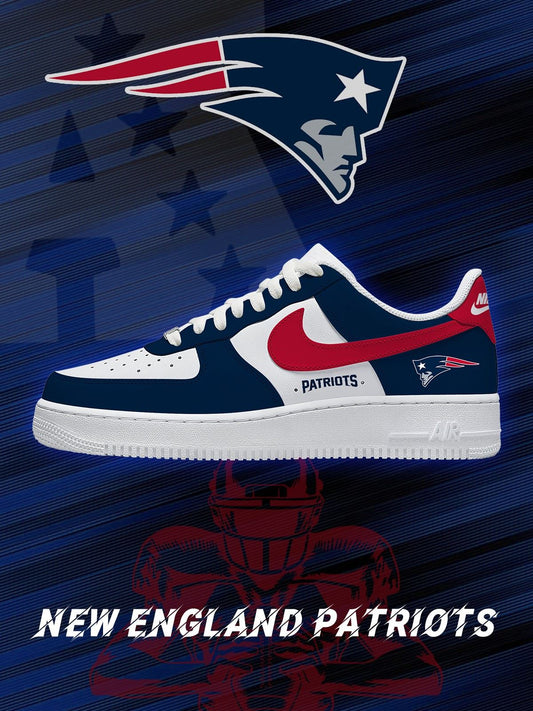 New England Football Custom Sneakers | YL74
