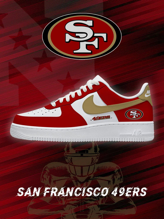 San Francisco Football Custom Sneakers | NW30