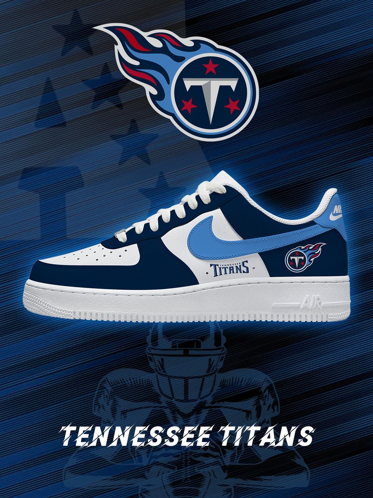 Tennessee Football Custom Sneakers | WM24