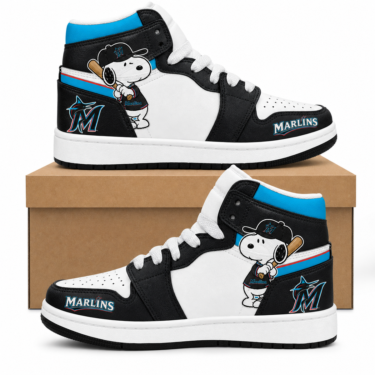 MLB Baseball Fan High Top JD1 | All 30 Teams Available