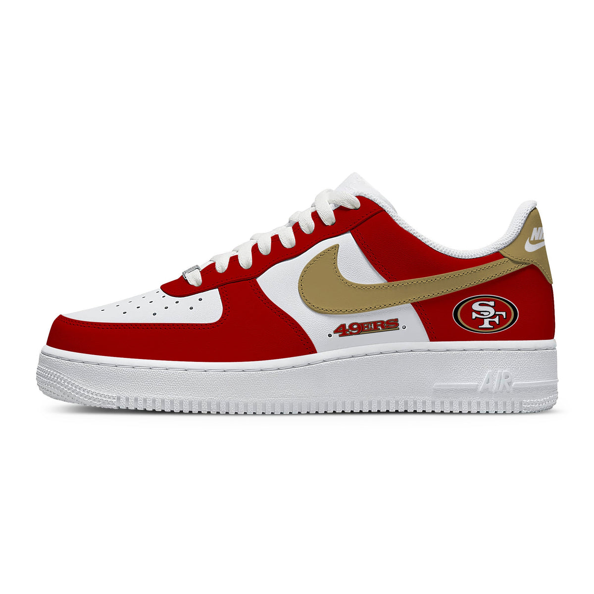 San Francisco Football Custom Sneakers | NW30