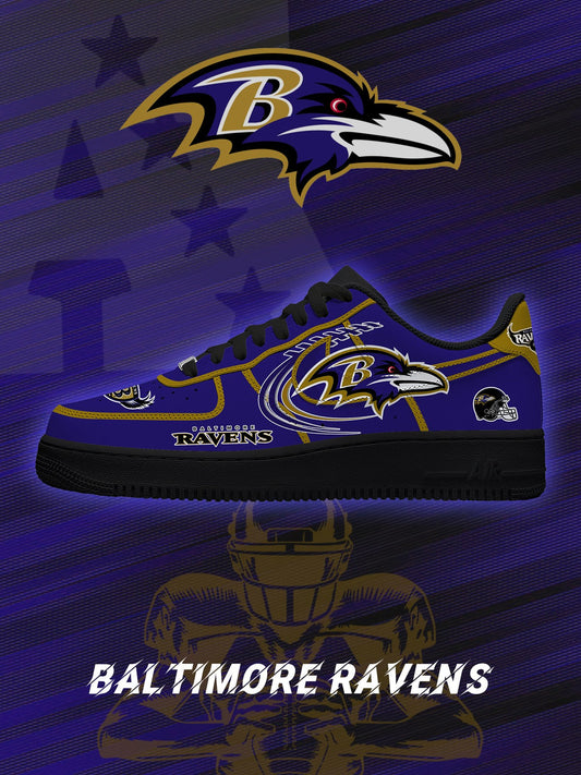 Baltimore Football V.2 Custom Sneakers | IG34