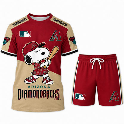 MLB Fan Set — Matching T-Shirt & Shorts | All 30 Teams Available