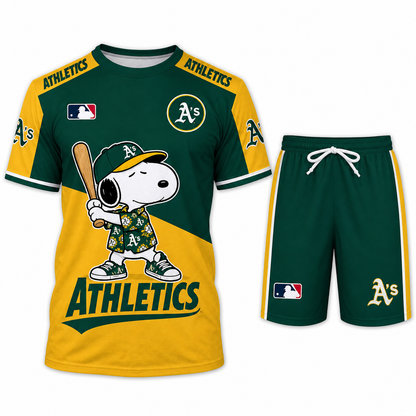 MLB Fan Set — Matching T-Shirt & Shorts | All 30 Teams Available