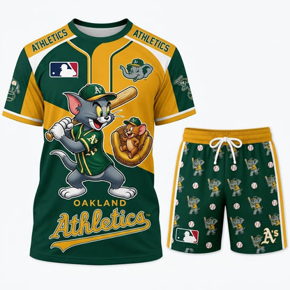 All USA Baseball Teams Inspired Fan Set — Graphic Jersey And Shorts Combo Outfit