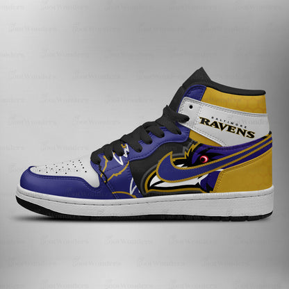 Baltimore Ravens AJ1 Shoes | LO79