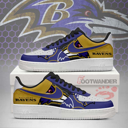 Baltimore Ravens AF1 Shoes | ZO51