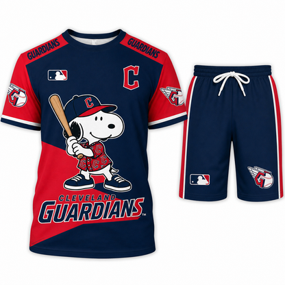 MLB Fan Set — Matching T-Shirt & Shorts | All 30 Teams Available