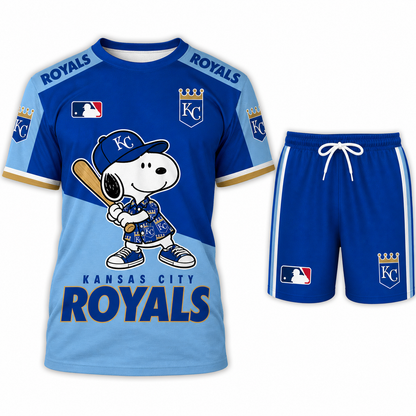 MLB Fan Set — Matching T-Shirt & Shorts | All 30 Teams Available