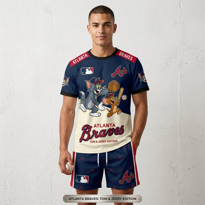 All USA Baseball Teams Inspired Fan Set — Graphic Jersey And Shorts Combo Outfit