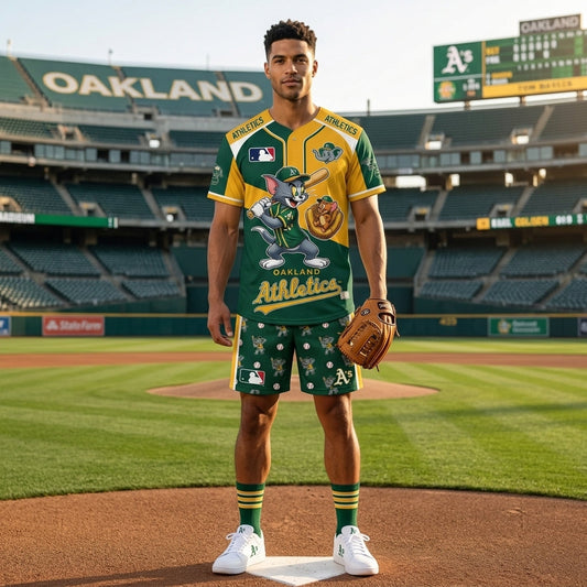 All USA Baseball Teams Inspired Fan Set — Graphic Jersey And Shorts Combo Outfit