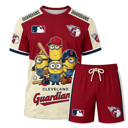 Minions MLB Baseball Fan Set — T-Shirt & Shorts | All 30 Teams Available