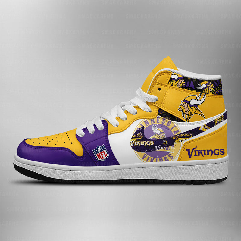 Minnesota Viking AJ1 Shoes | EM92