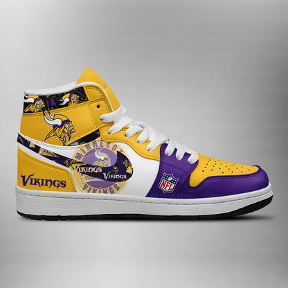 Minnesota Viking AJ1 Shoes | EM92