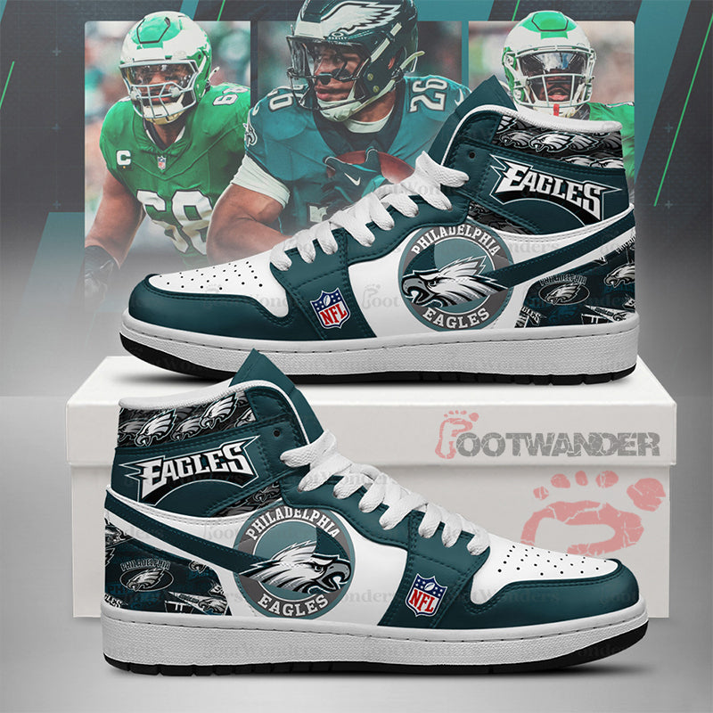 Philadelphia Eagles AJ1 Shoes | JC96
