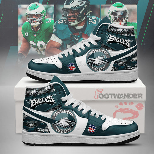 Philadelphia Eagles AJ1 Shoes | JC96