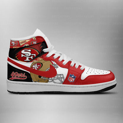 San Francisco 49ers AJ1 Shoes | KG60