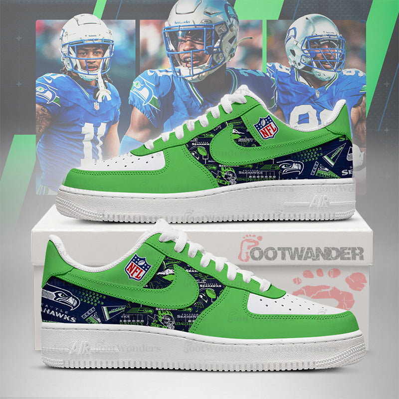 Seattle Seahawks AF1 Shoes | VK44