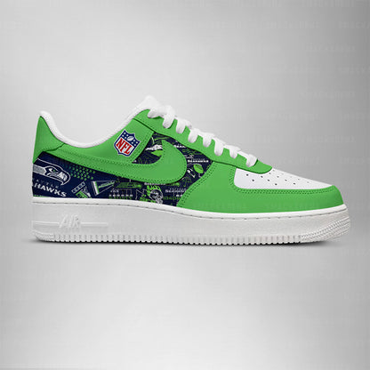 Seattle Seahawks AF1 Shoes | VK44