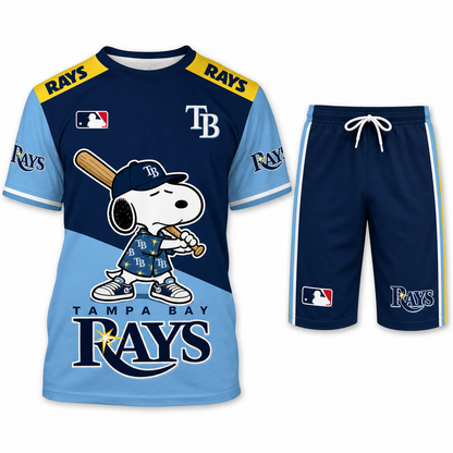 MLB Fan Set — Matching T-Shirt & Shorts | All 30 Teams Available