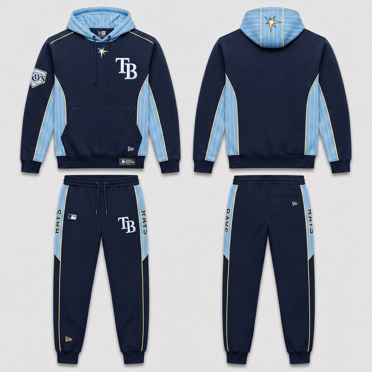 Limited edition! Gifts for Fans - Hoodie & Sweatpants Set All 30 Teams MLB Available