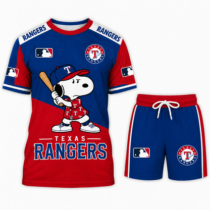 MLB Fan Set — Matching T-Shirt & Shorts | All 30 Teams Available
