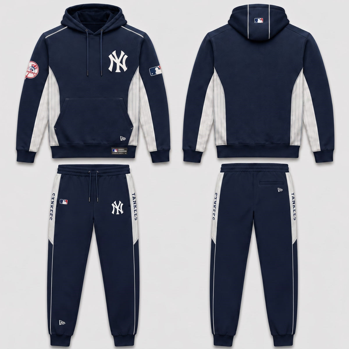 Limited edition! Gifts for Fans - Hoodie & Sweatpants Set All 30 Teams MLB Available
