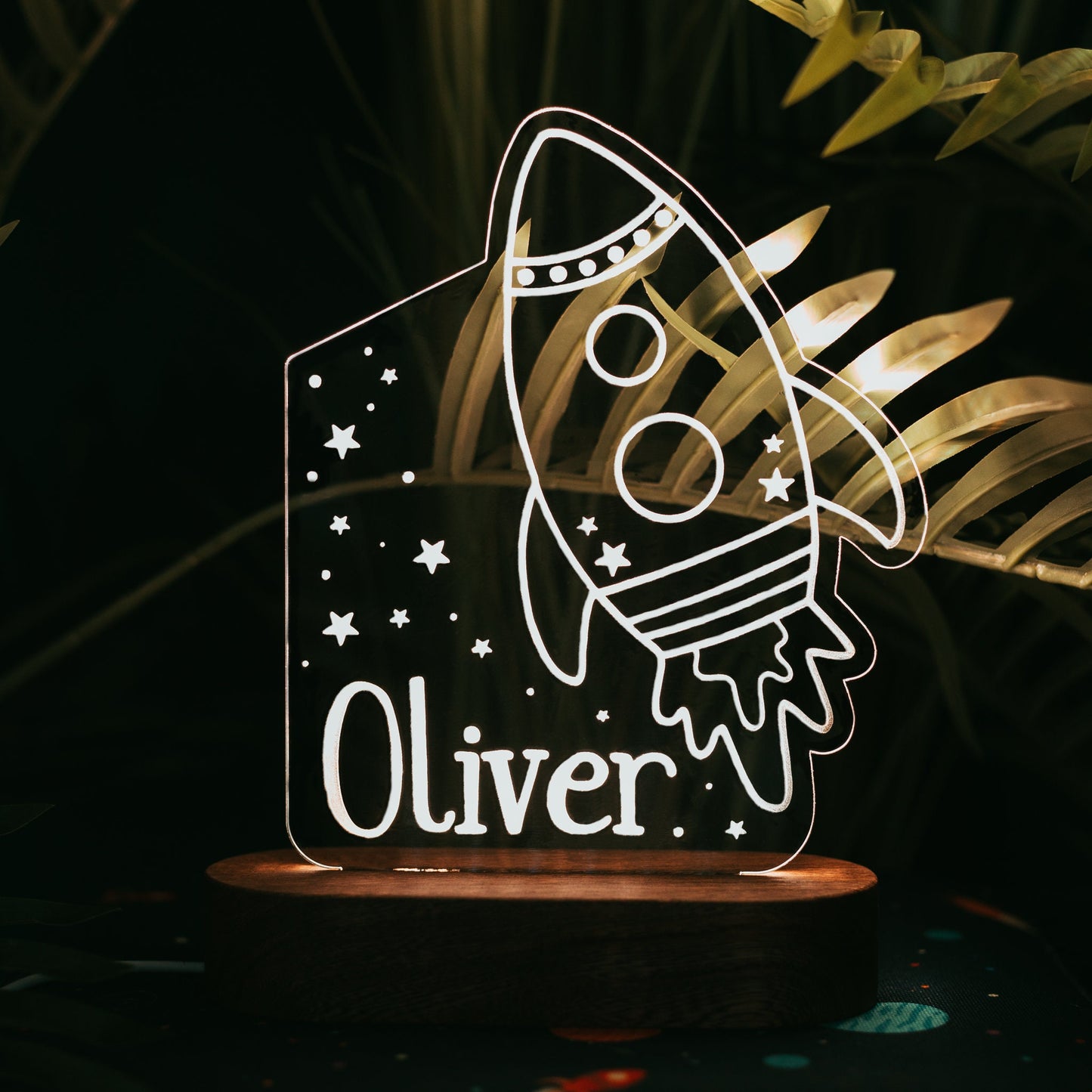 Rocket Night Light by BusyPuzzle