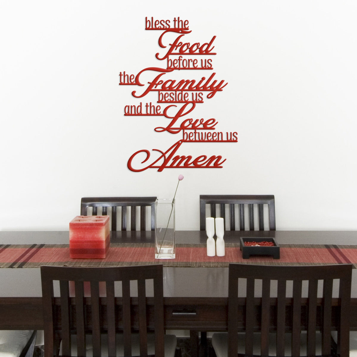 Christian Prayer Wall Sign - Metal Christian Prayer Sign