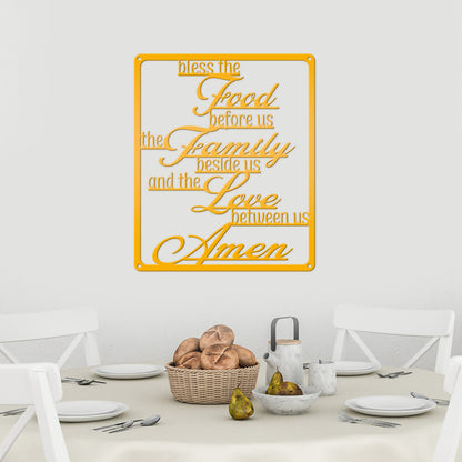 Christian Metal Sign - Christian Wall Art