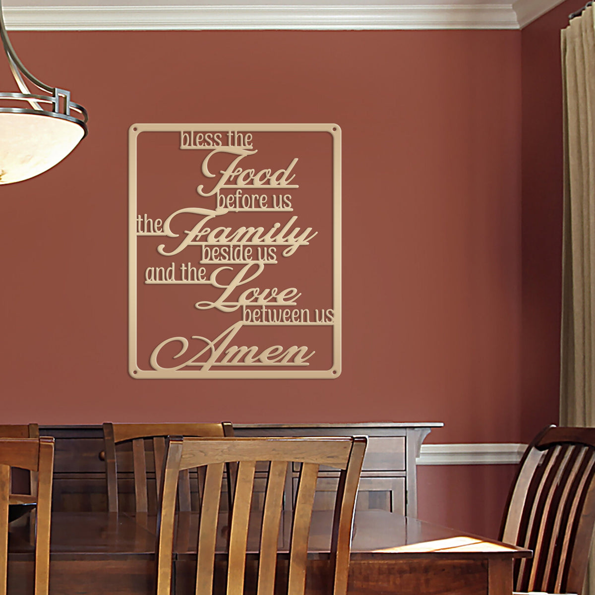 Christian Metal Sign - Christian Wall Art