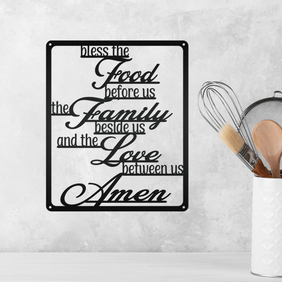 Christian Metal Sign - Christian Wall Art