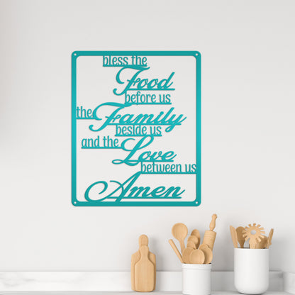 Christian Metal Sign - Christian Wall Art