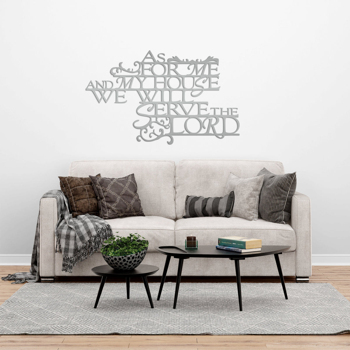 Bible Verse Christian Metal Sign - Christian Wall Art