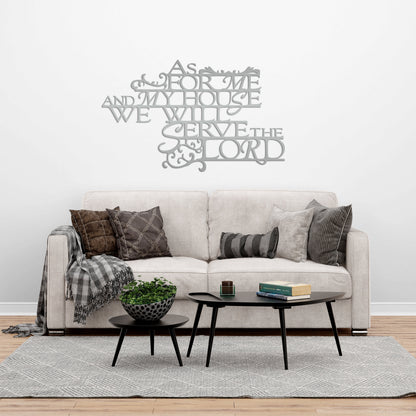 Bible Verse Christian Metal Sign - Christian Wall Art